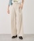 レーヨンナイロンイージーワイドパンツ