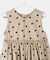 【KIDS/キッズ】綿ワッシャードット柄ワンピース