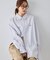 【BEVERLYHILLS POLO CLUB・一部店舗限定】ストライプビッグシルエットシャツ