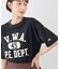 【Champion/チャンピオン別注】アソートロゴプリントオーバーサイズTシャツ/リンクコーデ