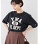 【Champion/チャンピオン別注】アソートロゴプリントオーバーサイズTシャツ/リンクコーデ