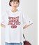 【Champion/チャンピオン別注】アソートロゴプリントオーバーサイズTシャツ/リンクコーデ