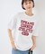 【Champion/チャンピオン別注】アソートロゴプリントオーバーサイズTシャツ/リンクコーデ