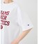 【Champion/チャンピオン別注】アソートロゴプリントオーバーサイズTシャツ/リンクコーデ
