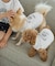 【DOG】カレッジロゴプリントピグメントTシャツ/リンクコーデ