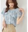花柄フェミニンブラウス