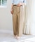 【cahoさんコラボ】低身長・小柄さんサイズ ウエストタックチノパンツ