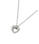 ステンレスハートモチーフトップショートネックレス