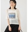 フォトプリントニットTシャツ