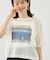 フォトプリントニットTシャツ