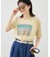 フォトプリントニットTシャツ