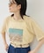 フォトプリントニットTシャツ