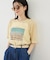 フォトプリントニットTシャツ