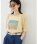 フォトプリントニットTシャツ