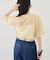 フォトプリントニットTシャツ