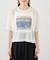 フォトプリントニットTシャツ