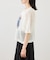 フォトプリントニットTシャツ