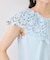 刺繍フリルブラウス