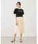 パール付きロゴTシャツ/UVカット・接触冷感・汗染み防止
