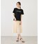 パール付きロゴTシャツ/UVカット・接触冷感・汗染み防止