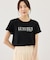 パール付きロゴTシャツ/UVカット・接触冷感・汗染み防止