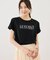 パール付きロゴTシャツ/UVカット・接触冷感・汗染み防止