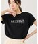 パール付きロゴTシャツ/UVカット・接触冷感・汗染み防止
