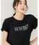 パール付きロゴTシャツ/UVカット・接触冷感・汗染み防止