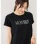 パール付きロゴTシャツ/UVカット・接触冷感・汗染み防止