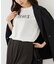 パール付きロゴTシャツ/UVカット・接触冷感・汗染み防止