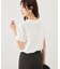 パール付きロゴTシャツ/UVカット・接触冷感・汗染み防止