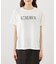 パール付きロゴTシャツ/UVカット・接触冷感・汗染み防止