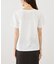 パール付きロゴTシャツ/UVカット・接触冷感・汗染み防止