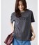 フロッキーロゴTシャツ/UVカット・接触冷感・汗染み防止