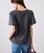 フロッキーロゴTシャツ/UVカット・接触冷感・汗染み防止