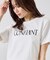 フロッキーロゴTシャツ/UVカット・接触冷感・汗染み防止