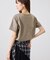 フロッキーロゴTシャツ/UVカット・接触冷感・汗染み防止