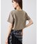 フロッキーロゴTシャツ/UVカット・接触冷感・汗染み防止