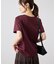 フロッキーロゴTシャツ/UVカット・接触冷感・汗染み防止