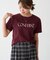 フロッキーロゴTシャツ/UVカット・接触冷感・汗染み防止