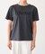 フロッキーロゴTシャツ/UVカット・接触冷感・汗染み防止