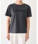 フロッキーロゴTシャツ/UVカット・接触冷感・汗染み防止