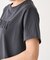 フロッキーロゴTシャツ/UVカット・接触冷感・汗染み防止