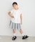 【KIDS/キッズ】インナーパンツ付きイレヘムチェックスカート