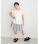【KIDS/キッズ】インナーパンツ付きイレヘムチェックスカート