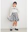 【KIDS/キッズ】ラインストーンリボンTシャツ