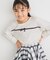 【KIDS/キッズ】ラインストーンリボンTシャツ