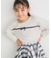 【KIDS/キッズ】ラインストーンリボンTシャツ