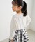 【KIDS/キッズ】ラインストーンリボンTシャツ
