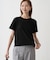ラメ混コンパクトニットTEE